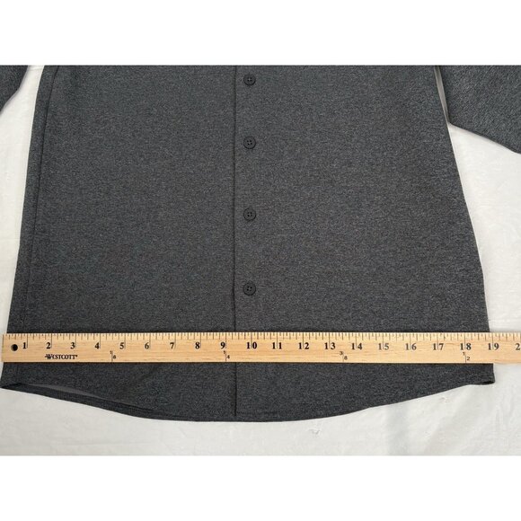 Twillory Athleisure Athlounger Button Shirt Men’s Small Grey Performance - Picture 12 of 15
